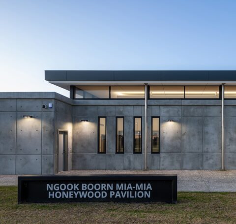 Ngook Boorn Mia-Mia / Honeywood Pavilion. 2022